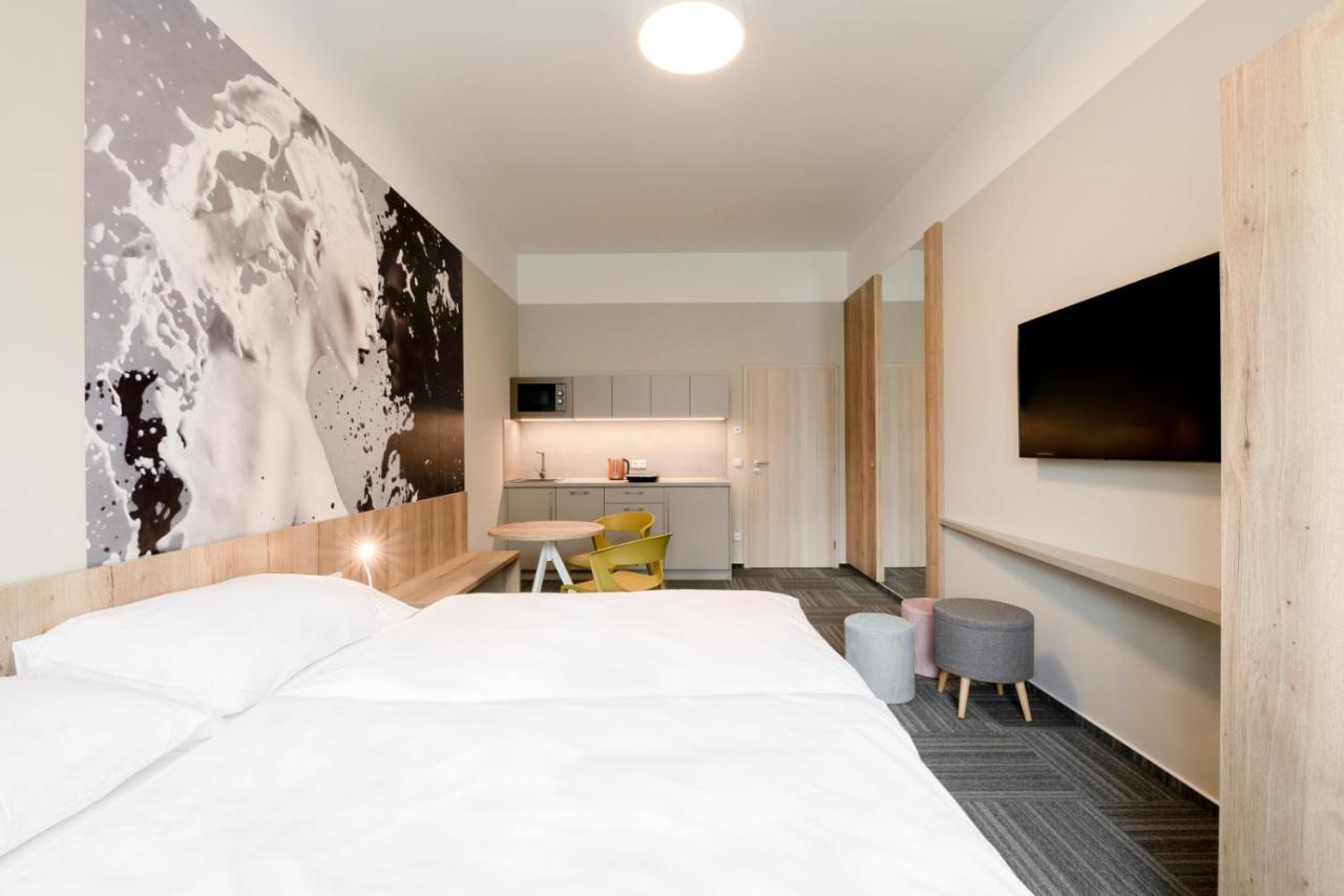 Sladovna Apartments Olomouc Bagian luar foto
